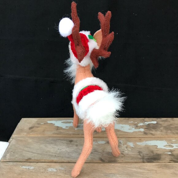 2012 Annalee 10" Christmas Reindeer - Picture 4 of 9